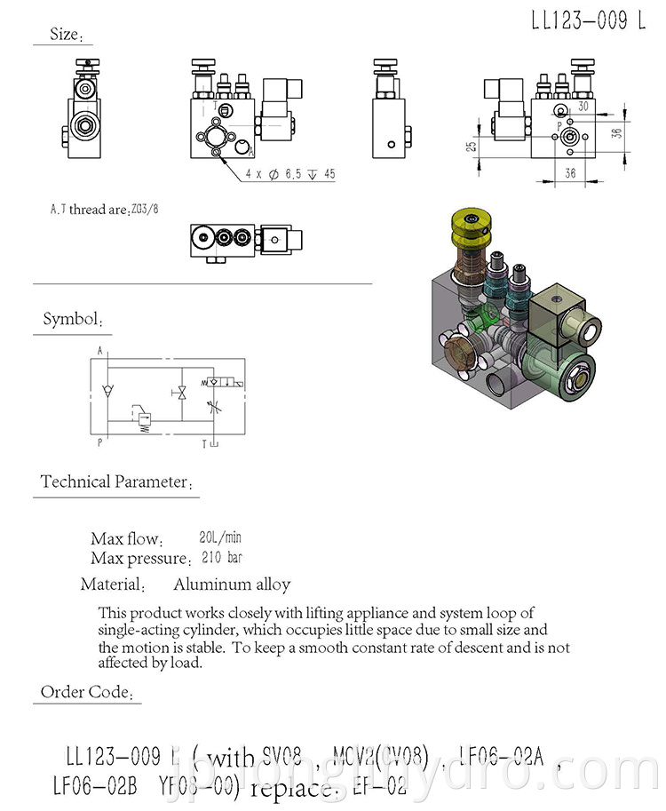 Customize Hydraulic Aluminum Manifold Block Design